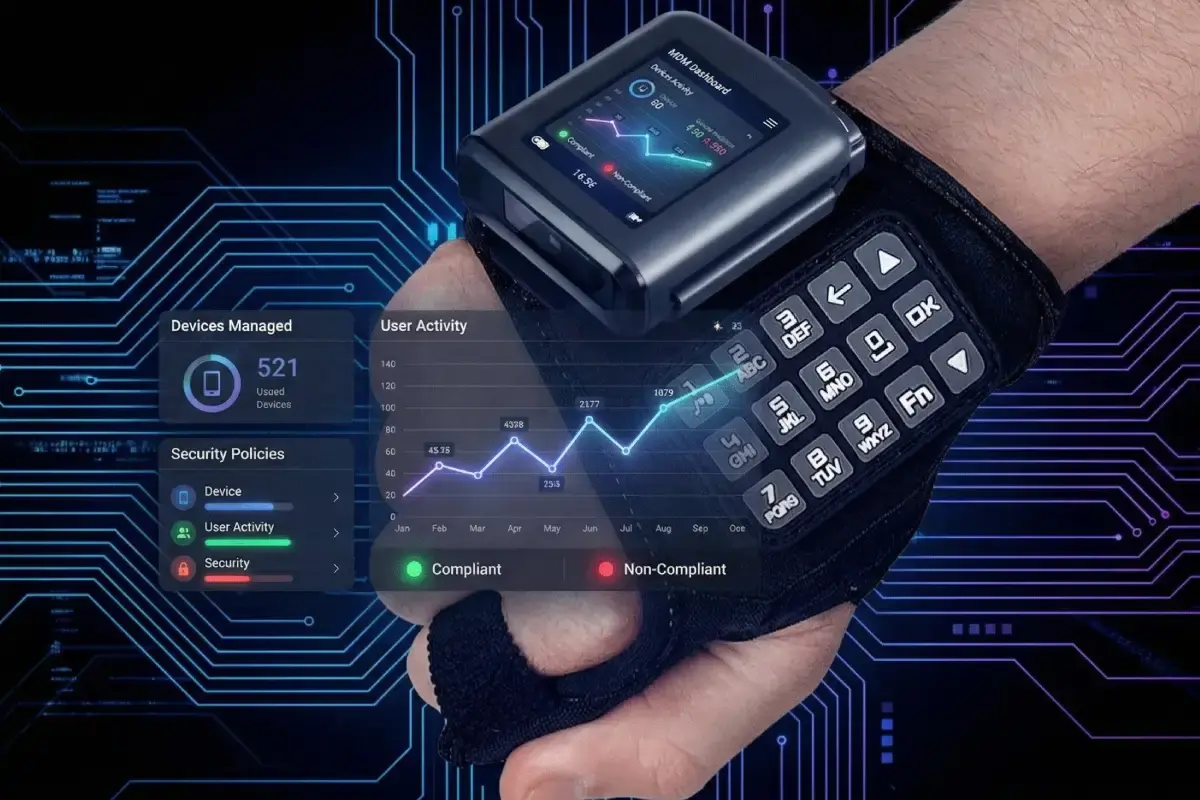 Instant input without a screen.