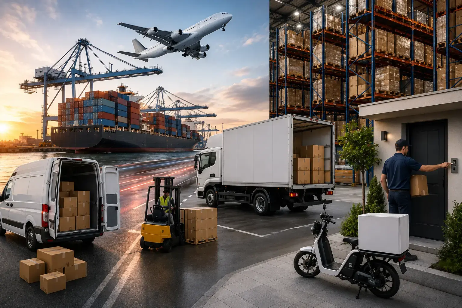 parcel cargo last mile delivery